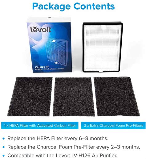 levoit lv h126 review|Levoit Lv h126 replacement filter.